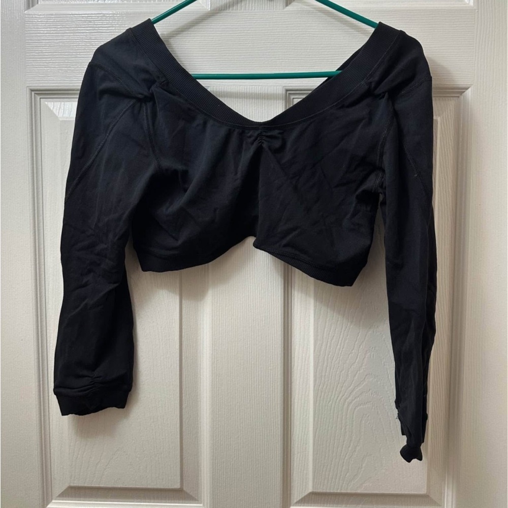 Lulu🍋Cropped Long Sleeve